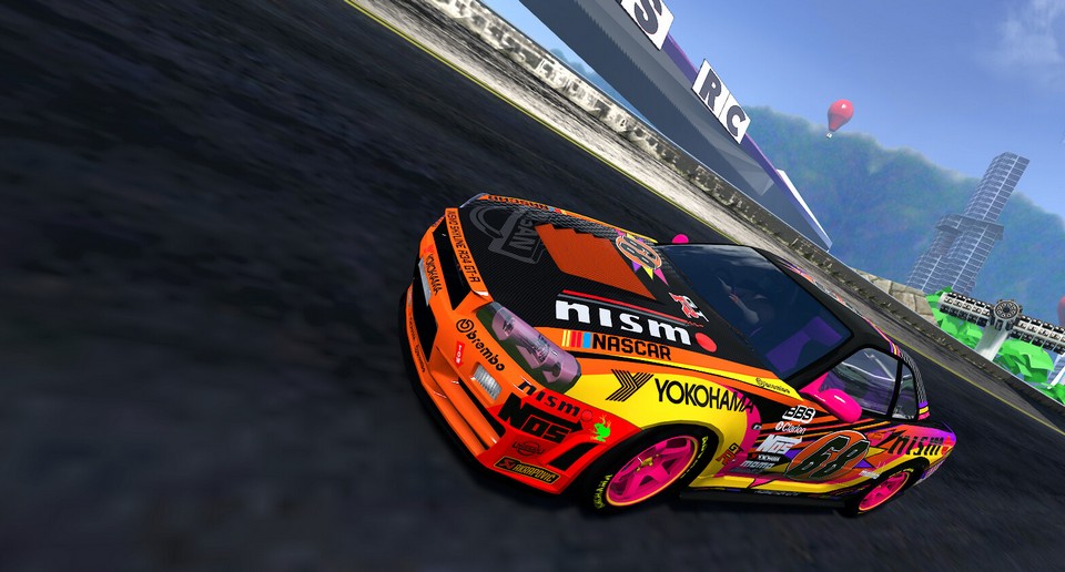 Nismo Skyline GT-R R34 Nascar (Nissan Motorsport) screenshot ingame number 5