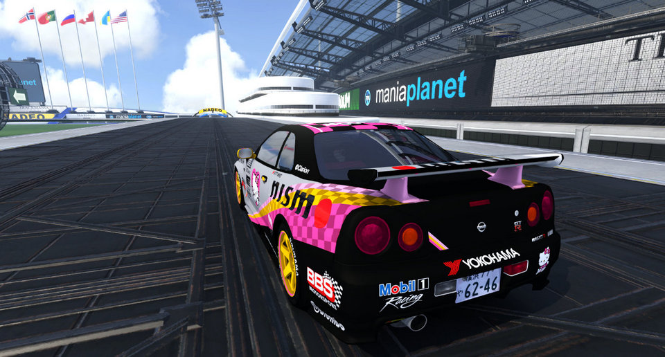 Nismo Skyline GT-R R34 Rose Edition (Nissan Motorsport) screenshot ingame number 4