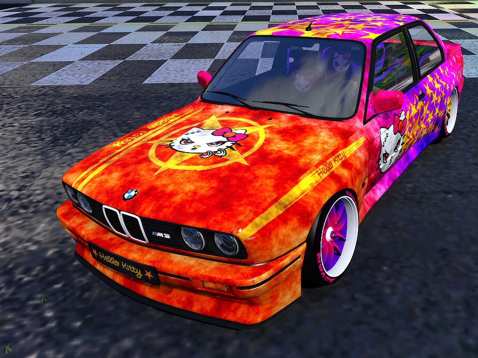 e30 Disco Hellish Kitty