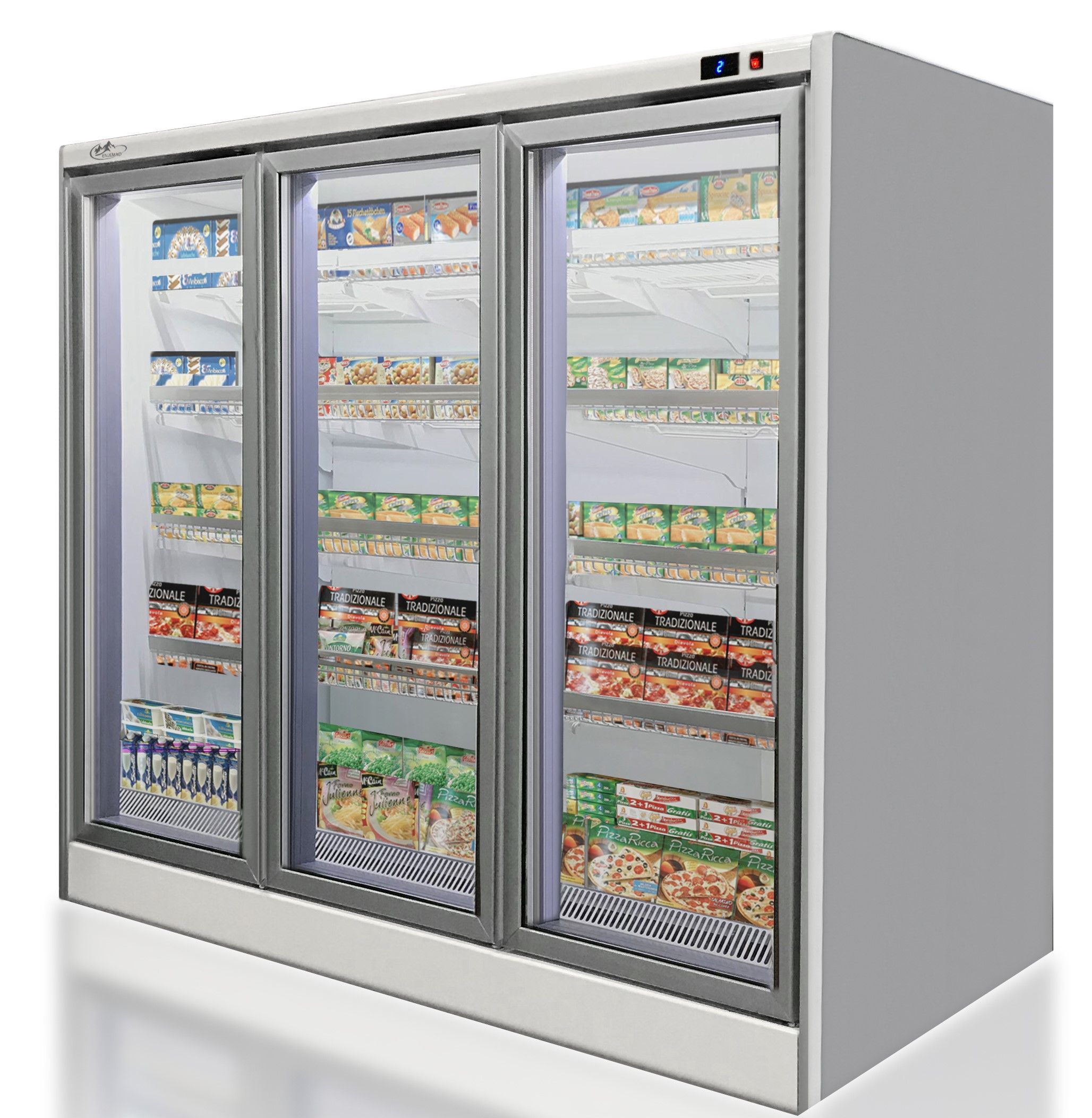 براد تجميد عمودي ابواب ماطور خارجي