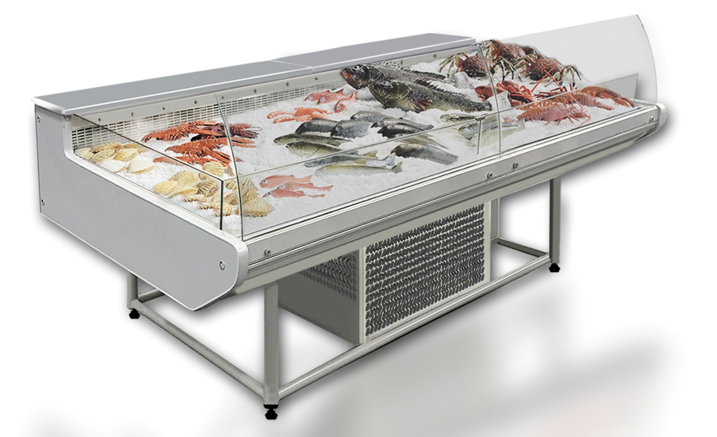 براد تبريد سمك ماطور داخلي