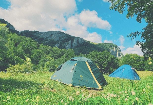 Cheap Australian Tents On Mountain