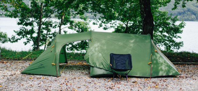 Clean and wash a tent