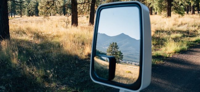 Caravan mirror