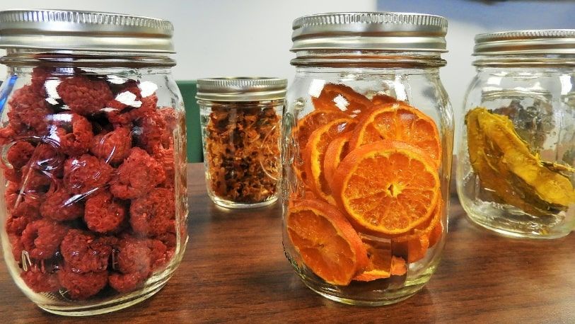 Dehydrated jars-1 Dehydrated food in jars