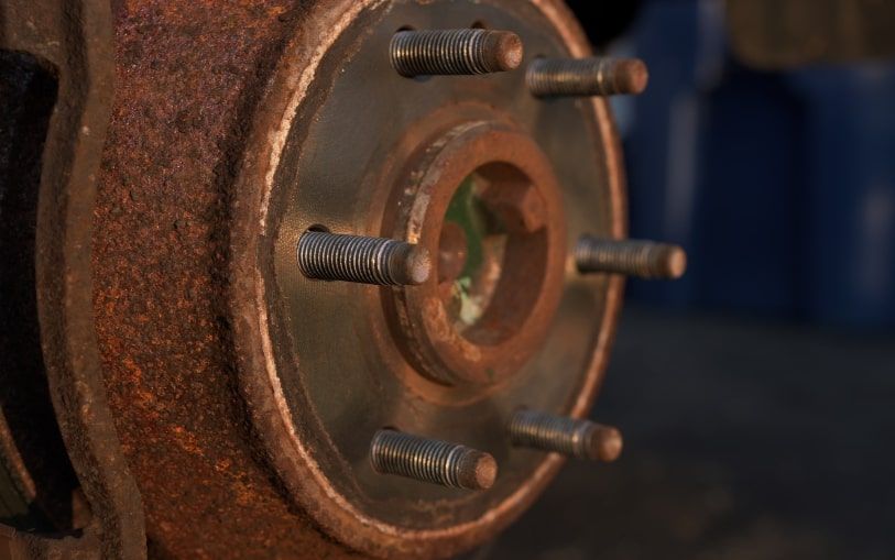 Rusted brakes