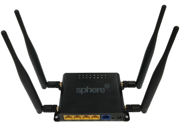 Sphere Mobile Wi-Fi Router with Int Antenna, ZT-4G-1 Sphere Mobile Wi-Fi Router with Int Antenna, ZT-4G