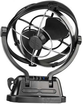 Caframo Sirocco II Fan 1224V Black