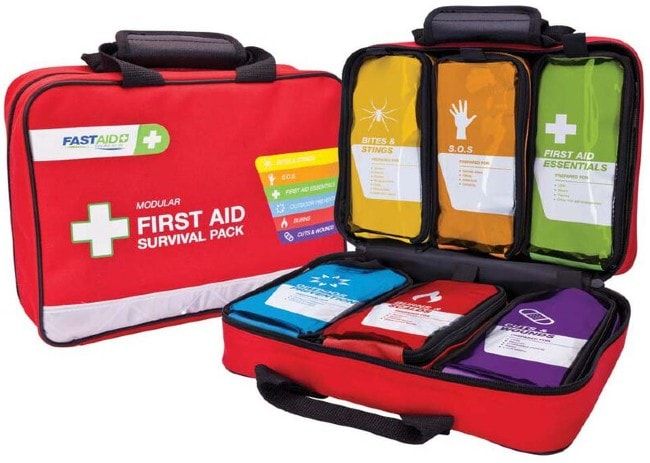 FastAid Modular Survival Pack First Aid Kit