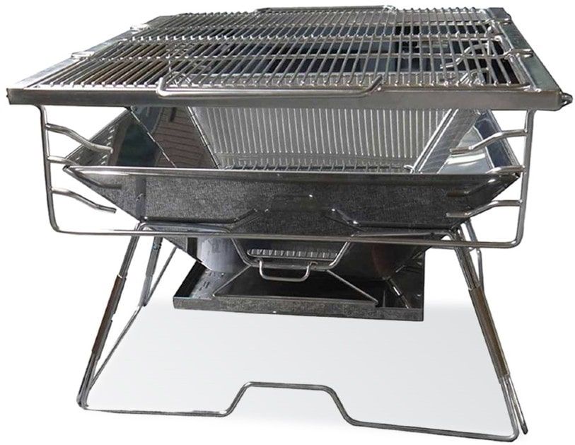 23Zero Stainless Steel Firepit and BBQ 23Zero Stainless Steel Firepit and BBQ