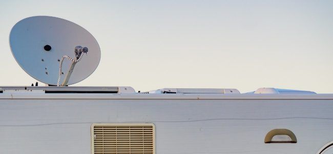 A Good TV Signal In A Caravan