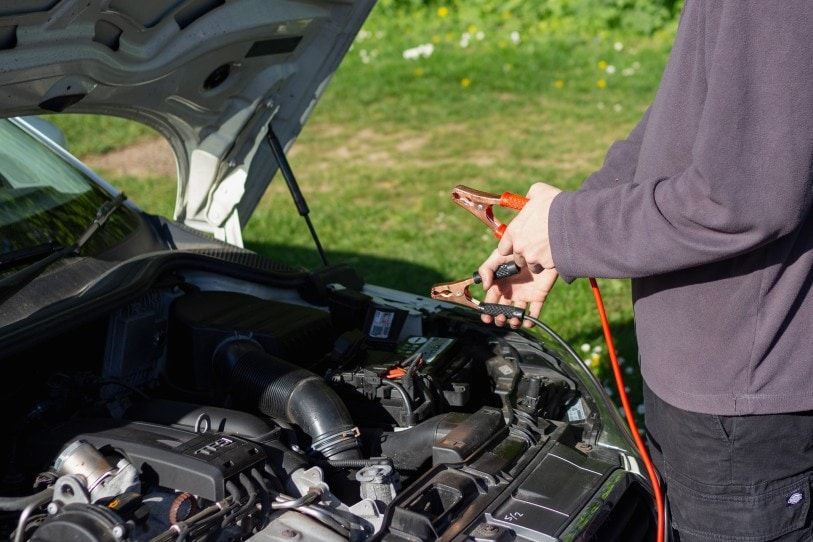 Car starter battery