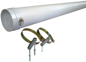 Coast Pole Carrier W Pair Of Mounting Brackets