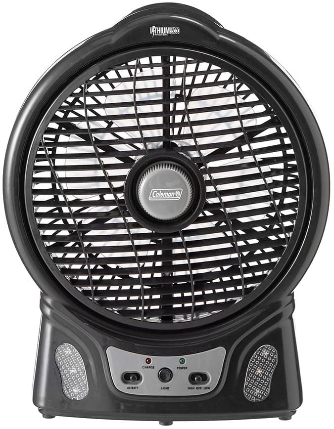 Coleman Rechargeable Lithium-Ion Fan 8