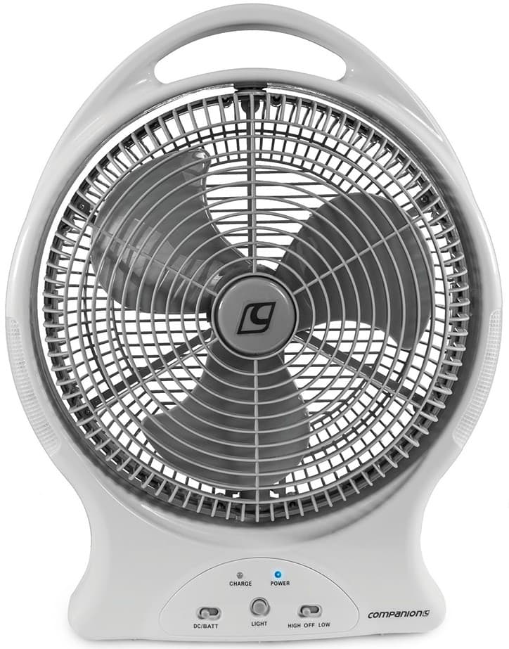 Companion Aerobreeze 30cm Lithium Rechargeable Fan