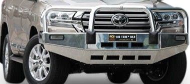 ECB Big Tube Bar w-Lights to Suit Toyota Landcruiser (Various Models)