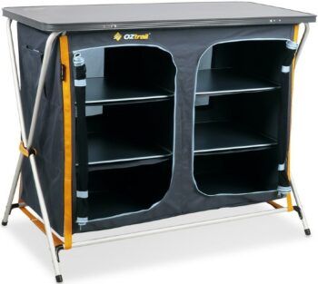OZtrail Cupboard 3 Shelf Deluxe