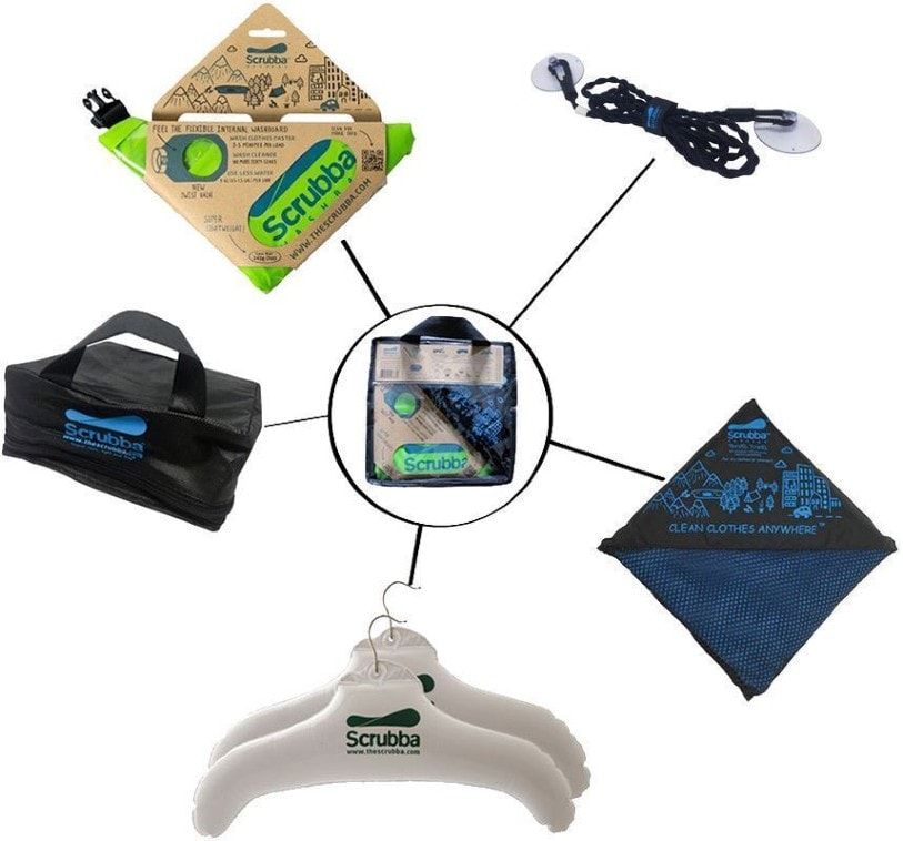 Scrubba Wash Bag & Dry Kit Scrubba Wash Bag & Dry Kit