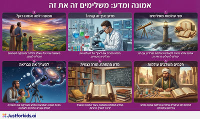 איך אמונה ומדע יכולים להסתדר יחד?