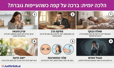 האם מותר לברך על הקפה כשעוד ישנים?