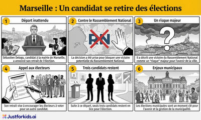 Marseille : un candidat se retire pour les élections