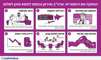 הפסקת אש בין ארצות הברית לאיראן: המנהיגים החליטו לדבר במקום להלחם