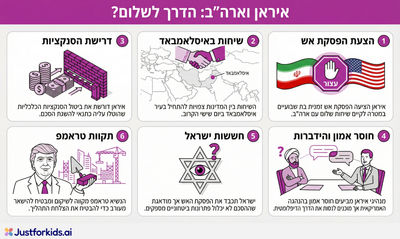 איראן וארצות הברית מנסות להפסיק את הלחימה ולדבר על שלום