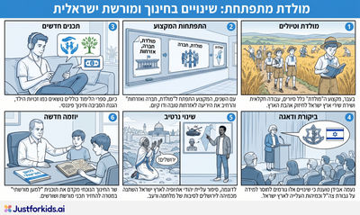 פעם קראו לזה 'מולדת': איך השתנו שיעורי הבית שלנו?