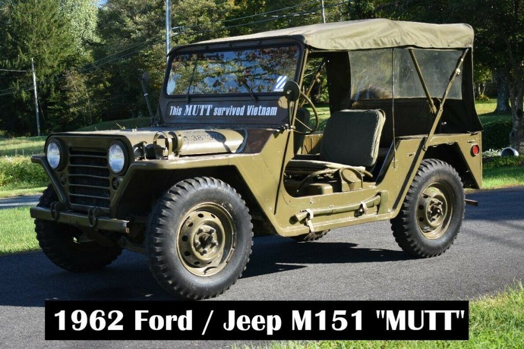 1962 Jeep Military Utility Truck Transport MUTT M151