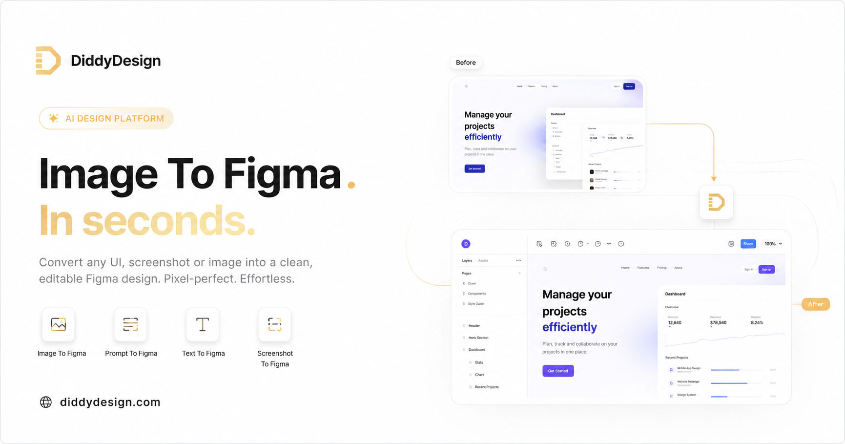 DiddyDesign | AI Image to Figma Converter