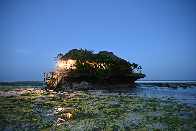 The Rock Restaurant Zanzibar shot by Céline Jentzsch with the Nikon NIKKOR Z 24-200mm f4-6.3 VR lens