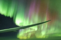 The Southern Lights By Flight