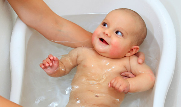 bathing your baby