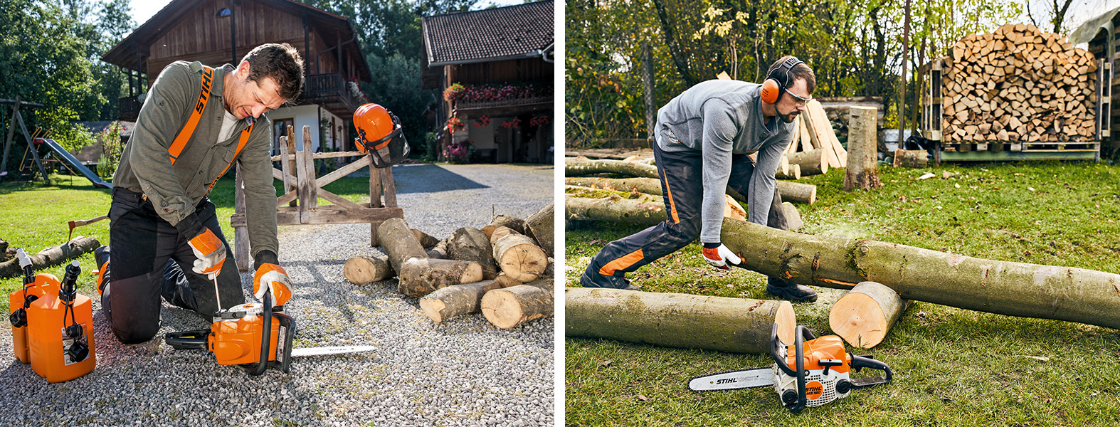 STIHL PETROL CHAINSAWS