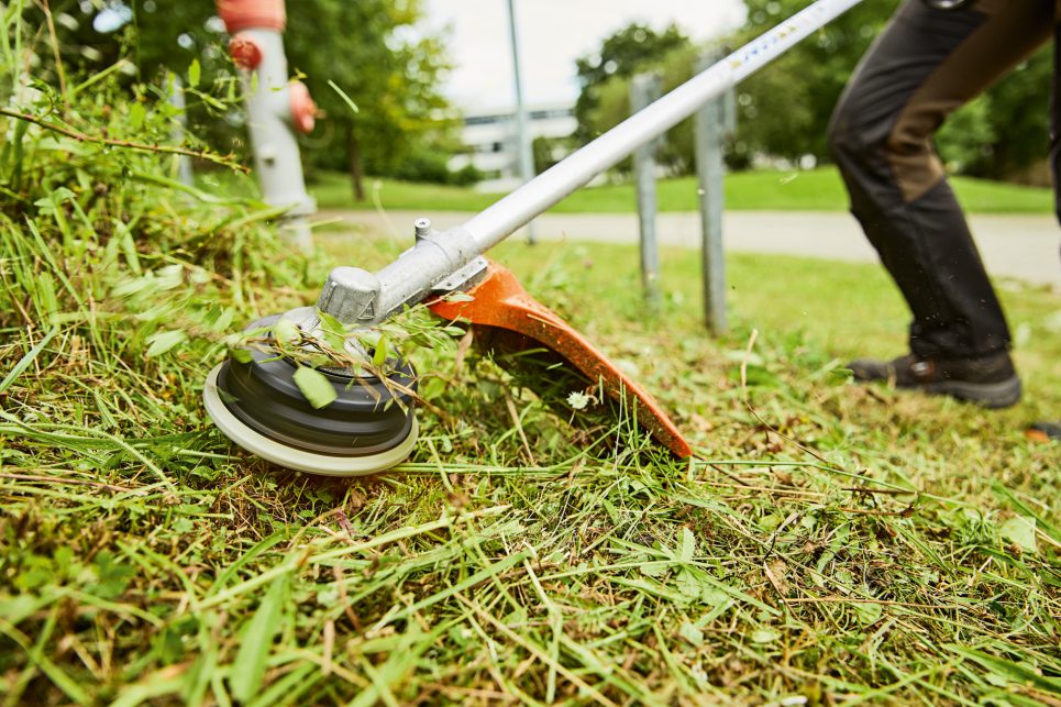 Choosing the right mowing head for your & Brushcutter