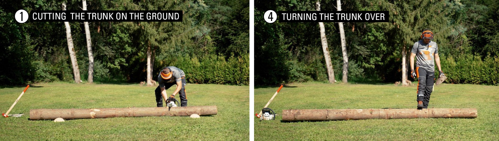 Cutting your firewood