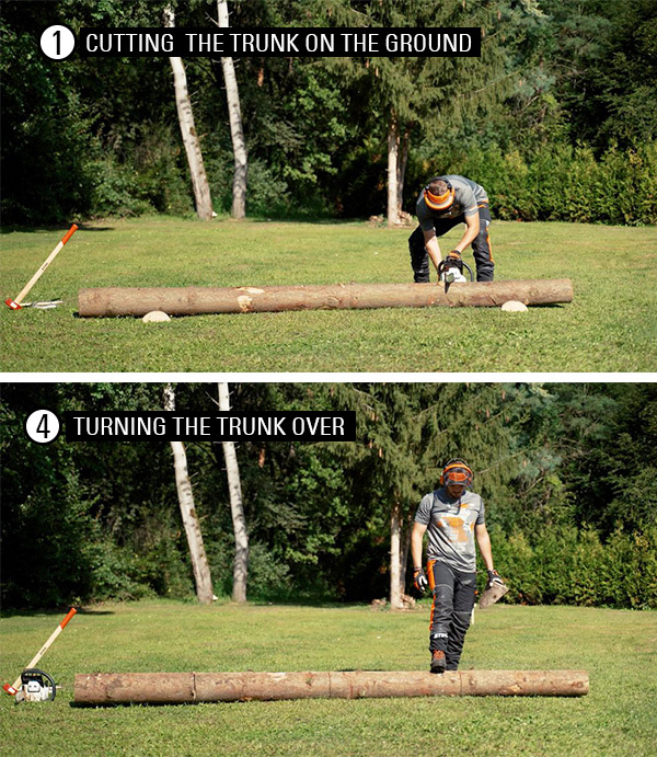 Cutting your firewood