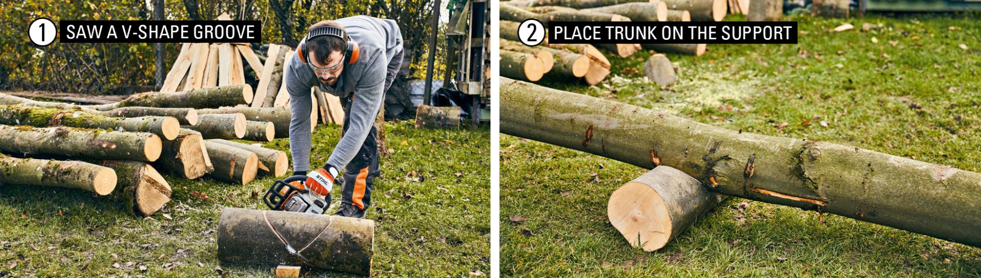 Cutting your firewood