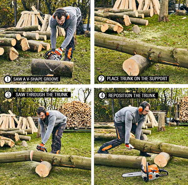 Cutting your firewood