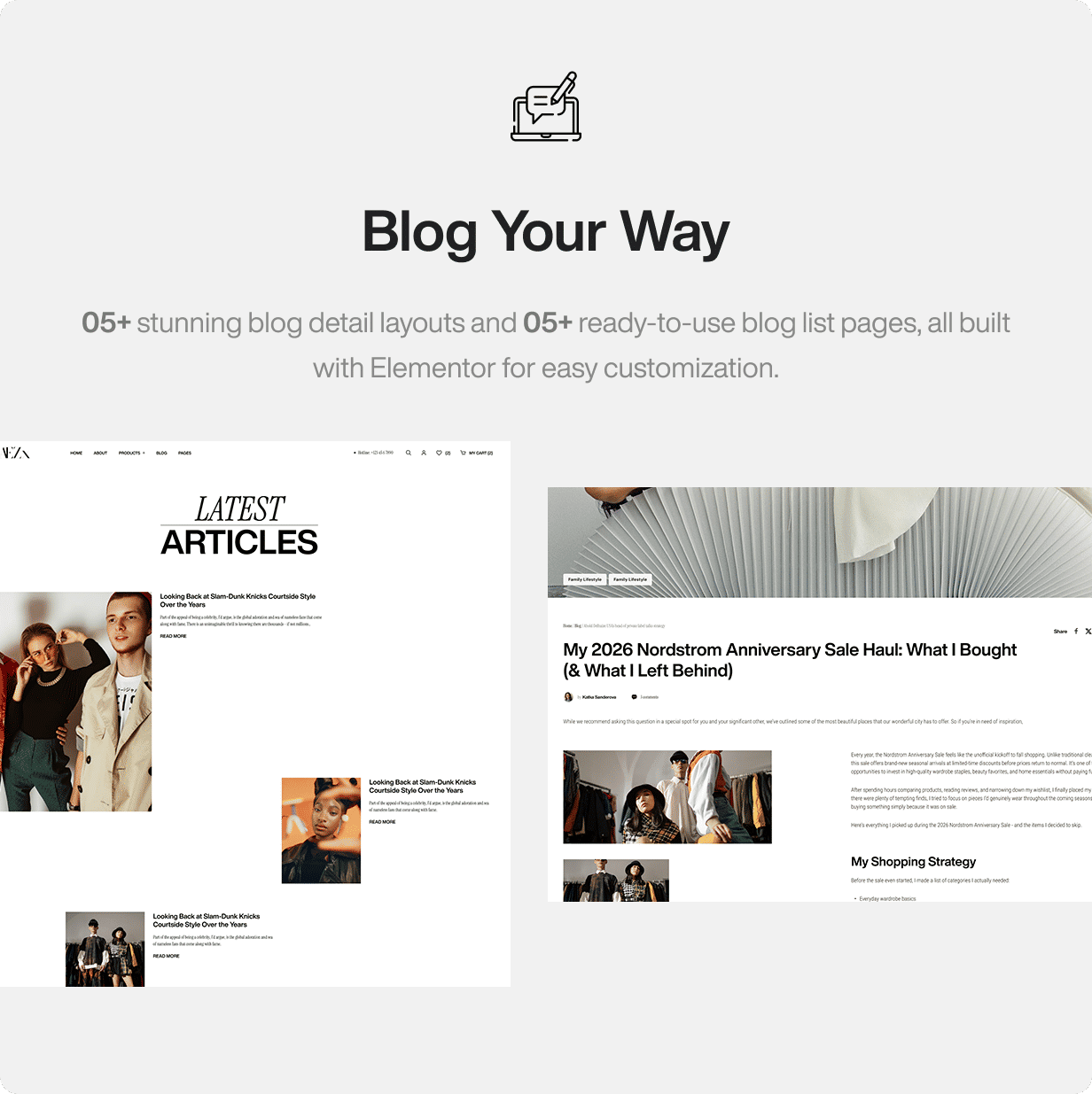 Slaezx - Fashion & Clothing Shop WooCommerce WordPress Theme with GSAP Animations - 6