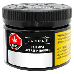 Kali Mist Live Resin Badder
