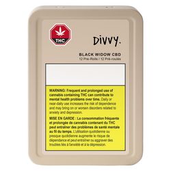 Black Widow CBD Pre-Roll