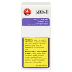 Guava Chemdawg Live Resin 510 Thread Catridge