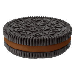 Fudge Double Stuffed Chocolate Cookie