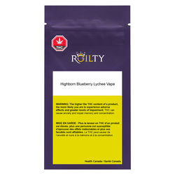 Highborn Blueberry Lychee Distillate 510 Thread Cartridge