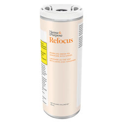 Refocus: Sparkling Green Tea Lemonade with Ginger