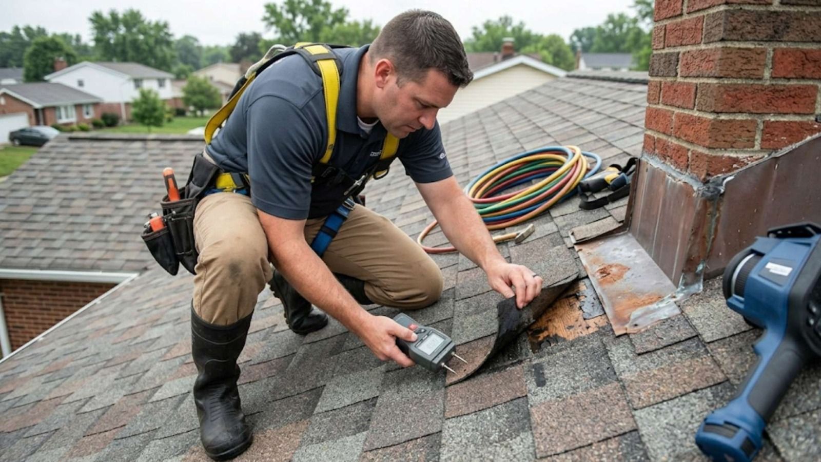 Roof Leak Inspection in Manchester, NH