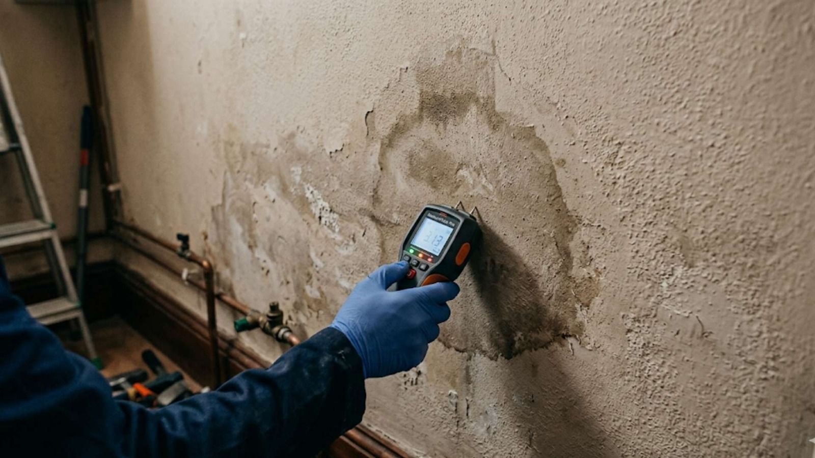 Pipe Burst In Wall Water Damage in Brookfield, WI
