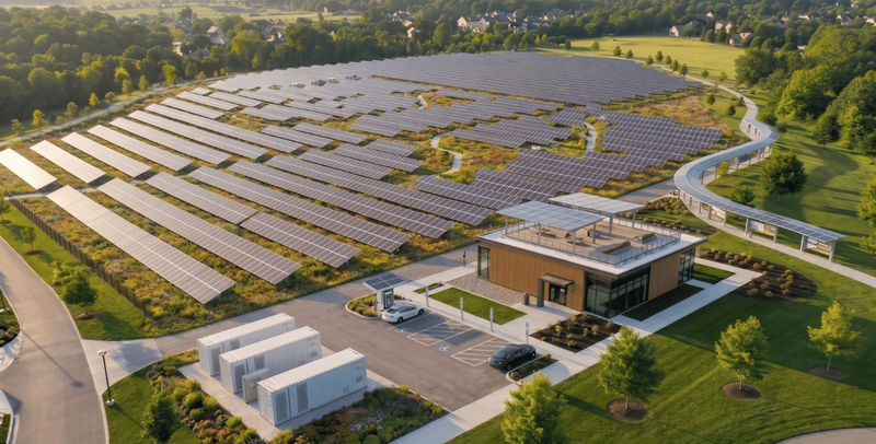 Top 5 EPC players in Karnataka - Dexler Akruti Solar Park Chitradurga