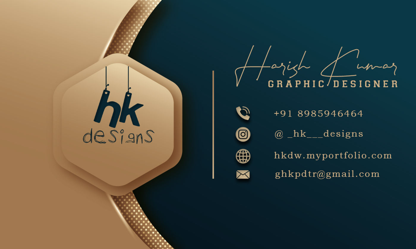 Business Cards design by Harish Kumar